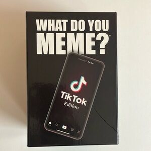 What Do You Meme? TikTok Edition Party Card Game Open Box Like New
